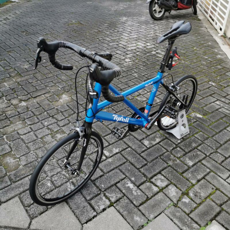 Berkualitas sepeda Tyrell CSI minivelo blue atau biru not mosso