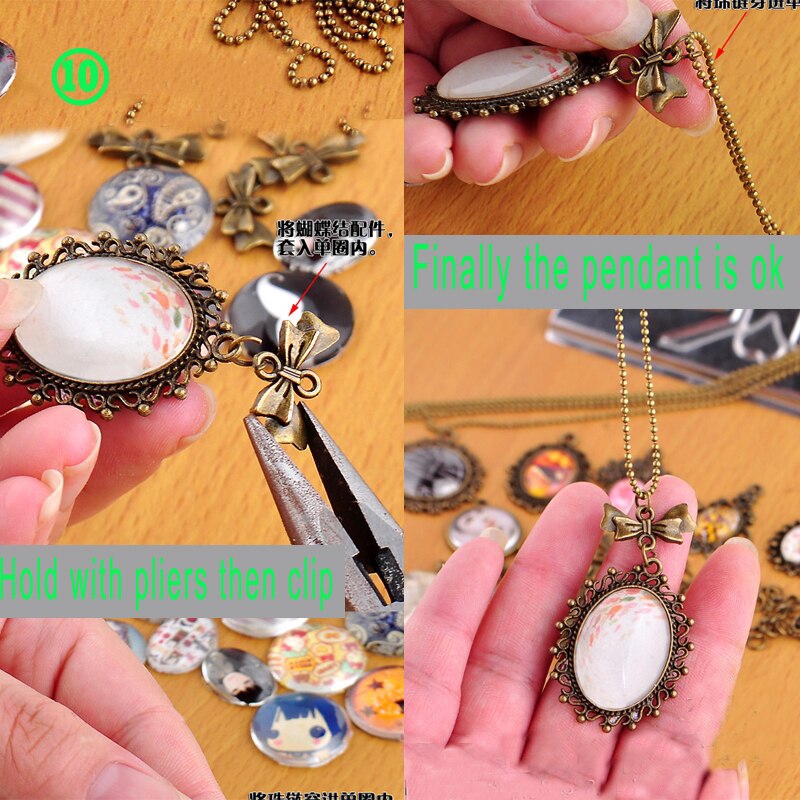 Cabochon Kaca Kristal Transparan Ukuran 8 12 20 25mm Untuk Membuat Perhiasan Diy