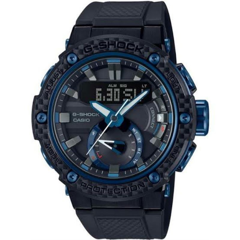 Jam Tangan Pria Merk Gst-B200 Original Bm Baterai Free Box Set