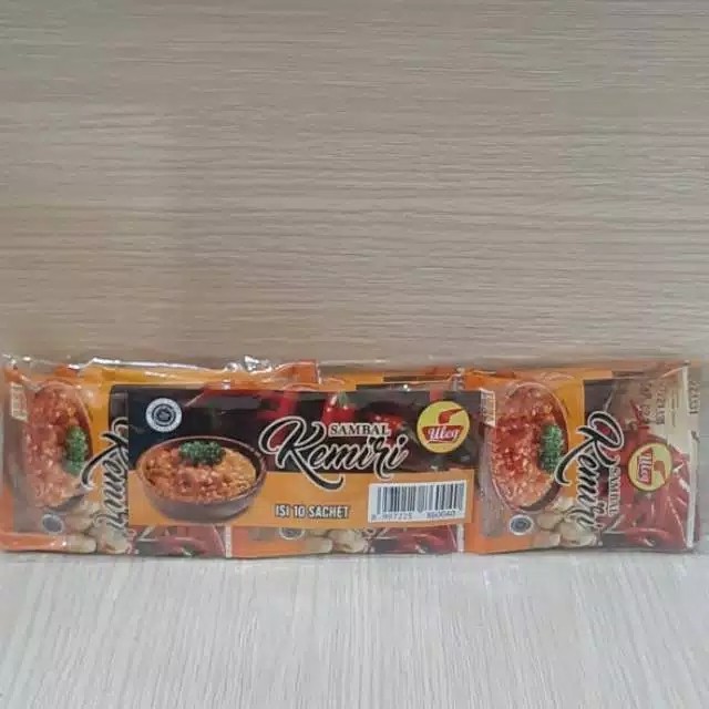 

Uleg Sambal Kemiri 20 gr Pack(Isi 10 Sachet)