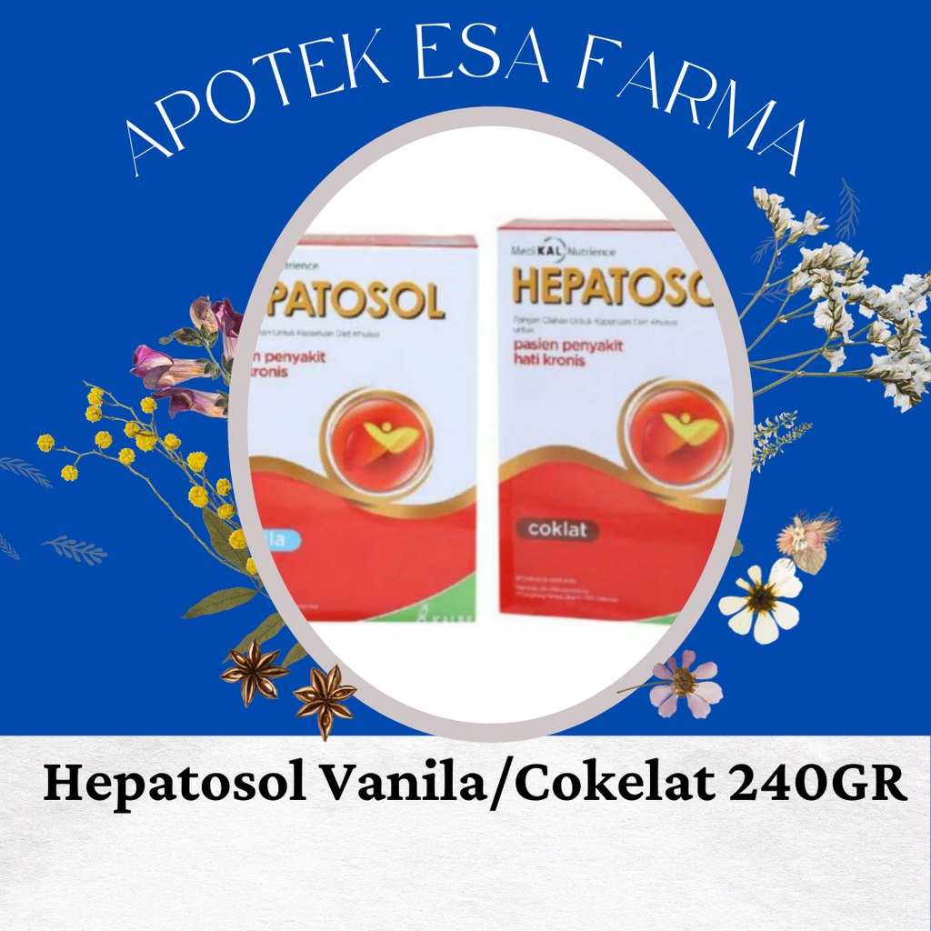 

hepatosol vanila/cokelat 240 gr