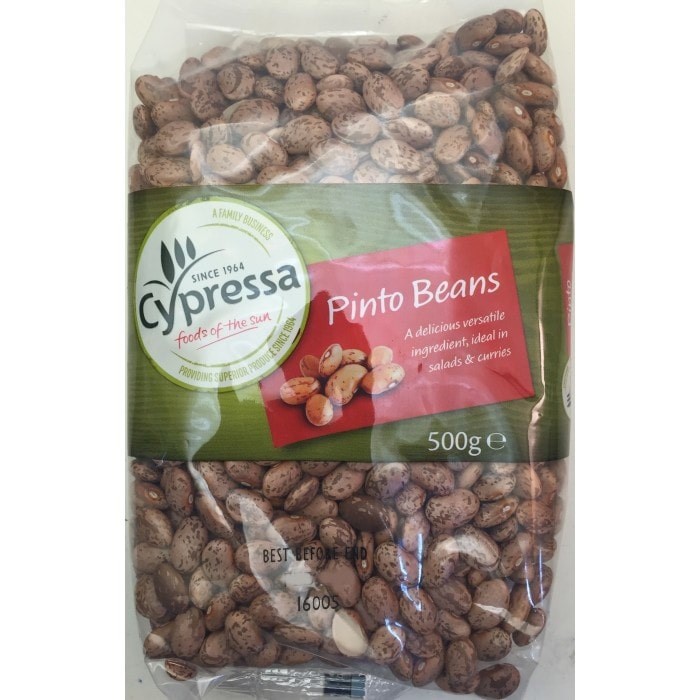 

Cypressa Dried Pinto Beans Mexican Food Burritos Tacos Rice and Beans Healthy Food High in Protein Vegan Vegetarian Protein Makanan Sehat Kacang Pinto