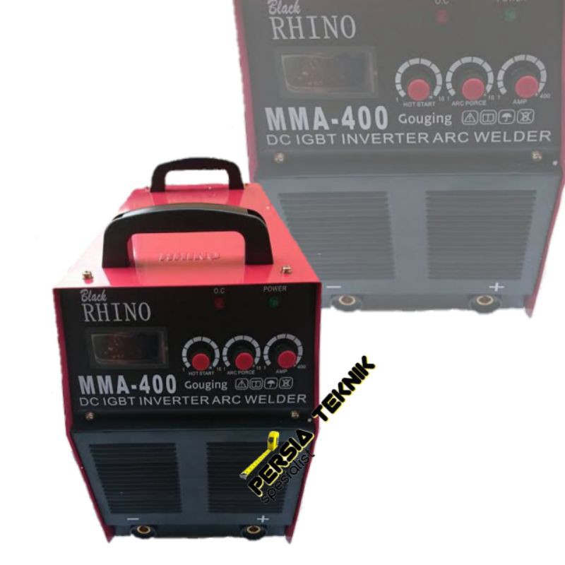 mesin las interver mma 400 - 3 phase travo las rhino