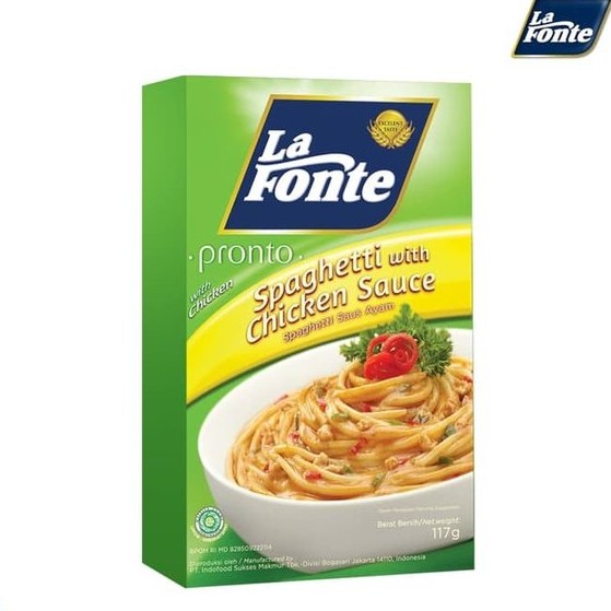 

LAFONTE Spaghetti with Chicken Sauce 117 gram