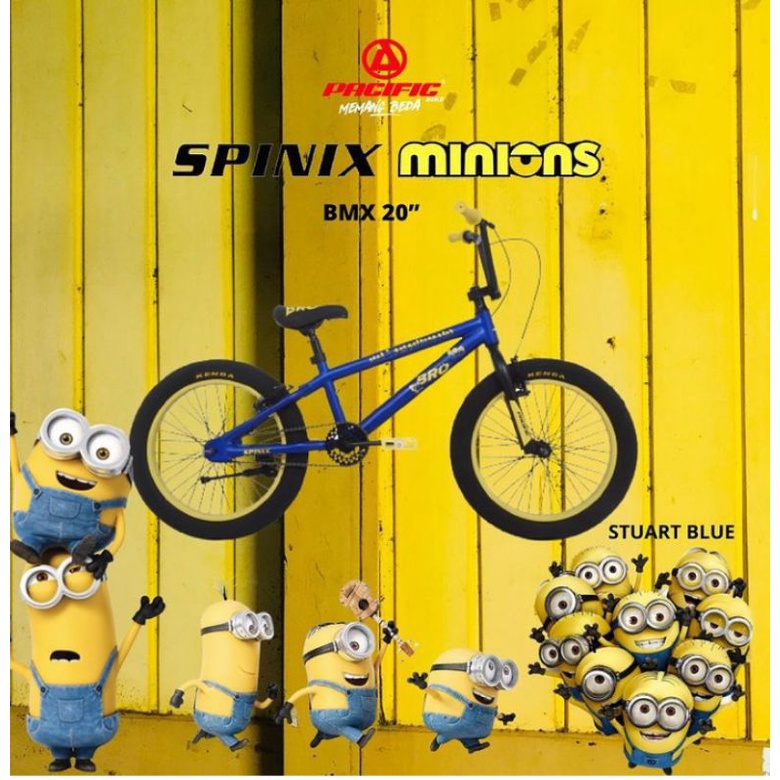 Sepeda 20 BMX Pacific Spinix 3.0 Lotor Freestyle