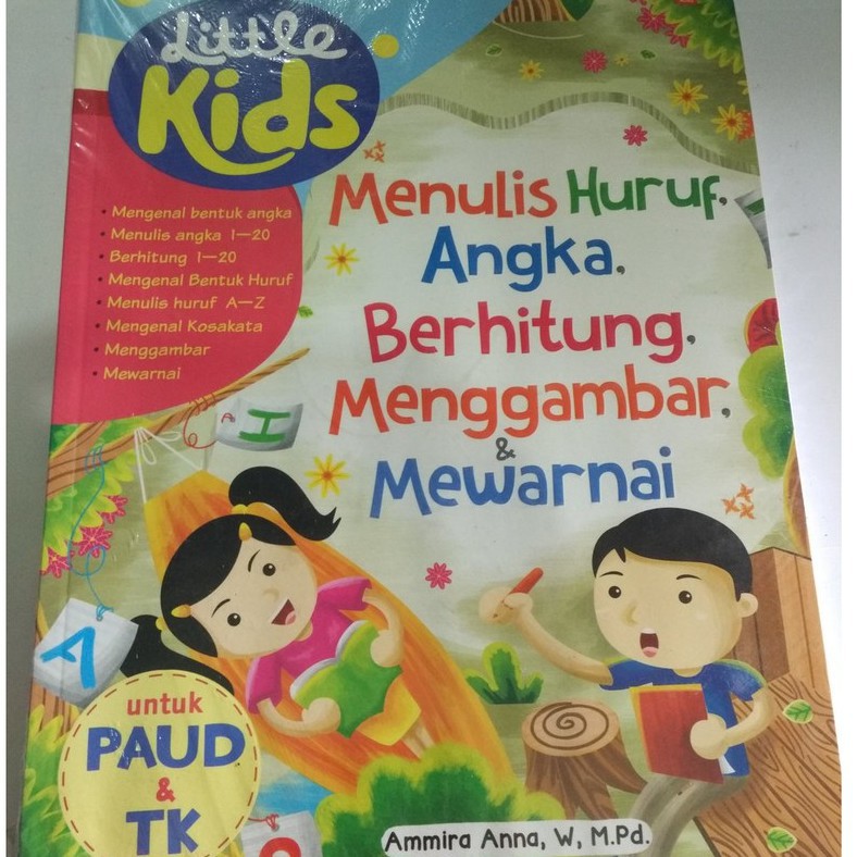 LITTLE KIDS; Menulis Berhitung Menggambar Mewarnai