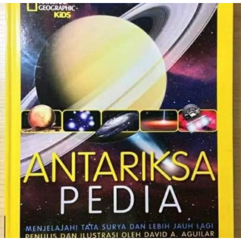 Buku Ensiklopedia Nasional Geographic - Antariksa Pedia Original Gramedia