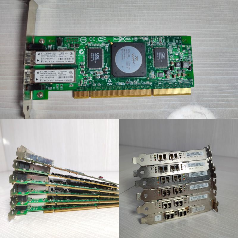 Sfp Card QLOGIC 2Port  4Gb Breket Hight