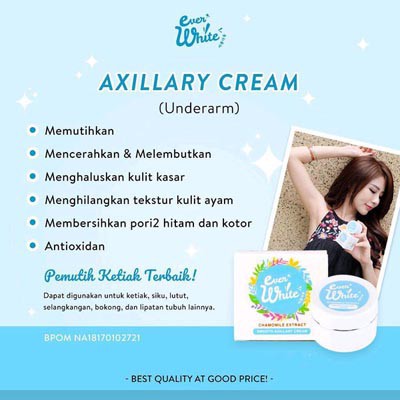 Everwhite Axillary Cream (Underarm) Blue Cerianti