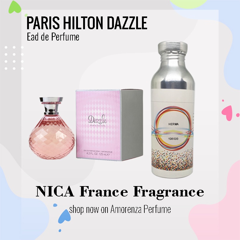 DAZZLE BIBIT NICA 100ML ORIGINAL 100% MURNI TANPA CAMPURAN / BIBIT PARFUM / BIBIT MURNI / BIBIT MINYAK WANGI / PARFUM PRIA TAHAN LAMA ORI / PARFUM WANITA TAHAN LAMA ORI