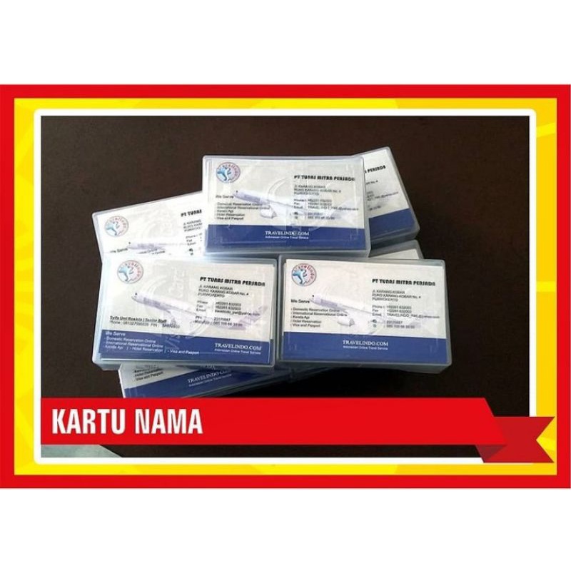 

Cetak Kartu Nama Print Name Card Custom Free Box Isi 100