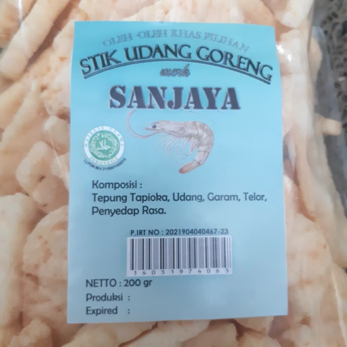 

Vs201Vv Kerupuk Bangka Stik Udang Super Merk Sanjaya Dscscv