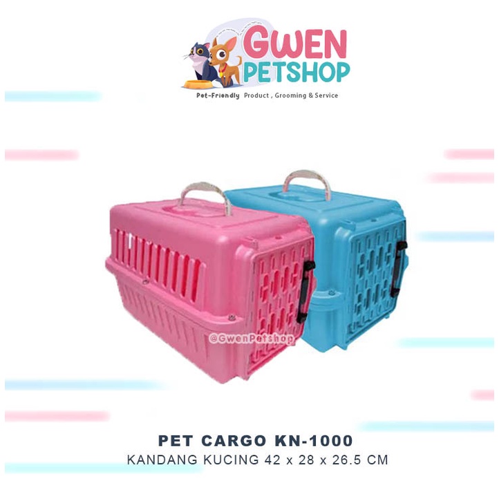 KANDANG KARGO &quot;CANDY STYLE&quot; - KARGO KUCING ANJING KELINCI - PET CARRIER