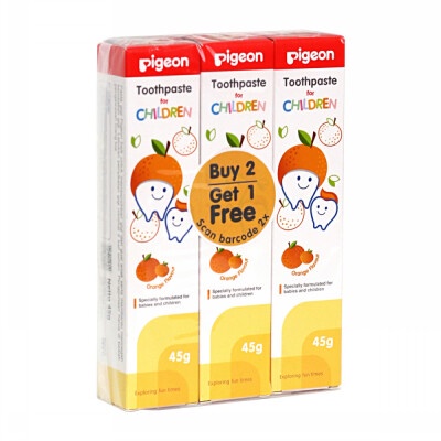 PIGEON Toothpaste45gr (Buy 2 Get 1 Free)