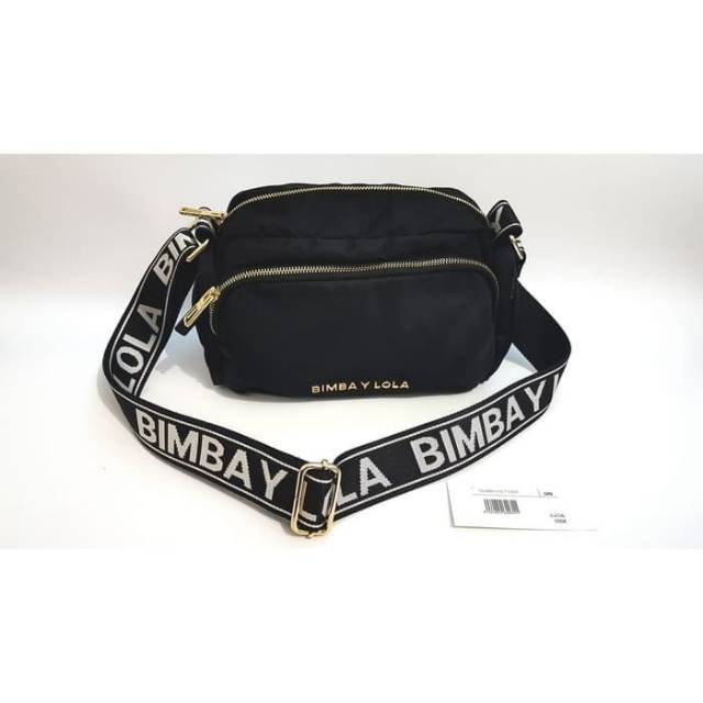 Bimba Y Lola Crossbody Bag Pocket Black Original