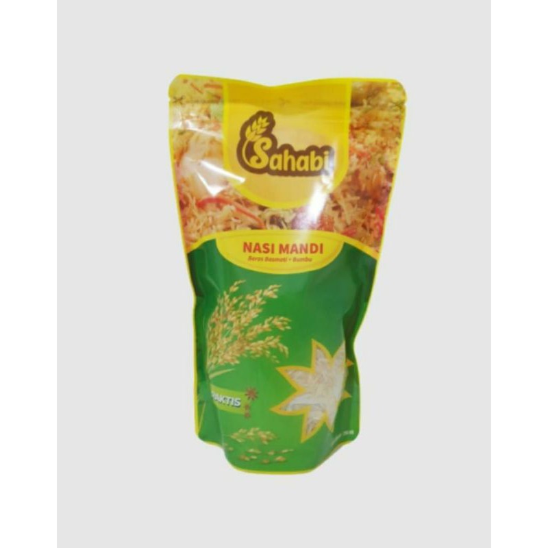 

Nasi kebuli,Nasi briyani,Nasi mandi instan ukuran 275gr