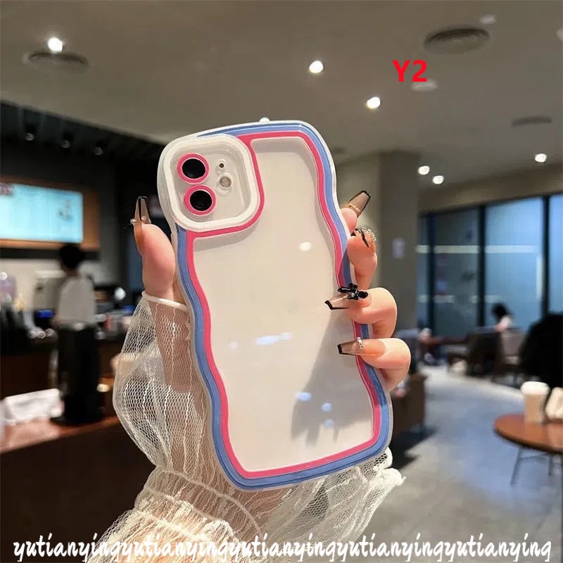 Soft Case Transparan Warna Macaron Untuk iPhone 7 8 6 6s Plus XR 7plus 8plus X XS Max SE 2020 11Pro Max