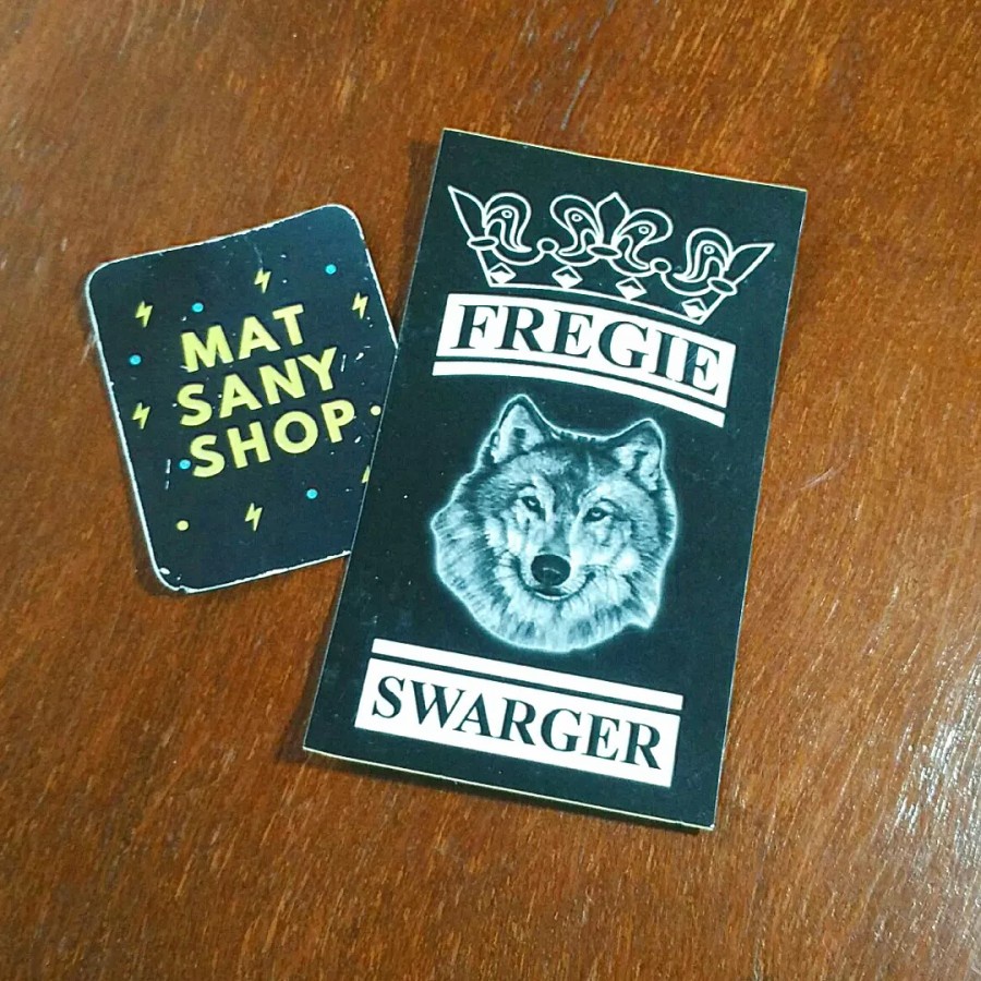 

STIKER STICKER GAMBAR TEMPEL TEMPELAN JADUL LAWAS FREGIE SWARGER