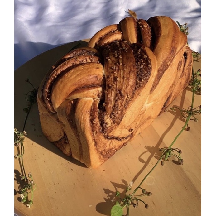 

Roti Sobek Kacang Coklat