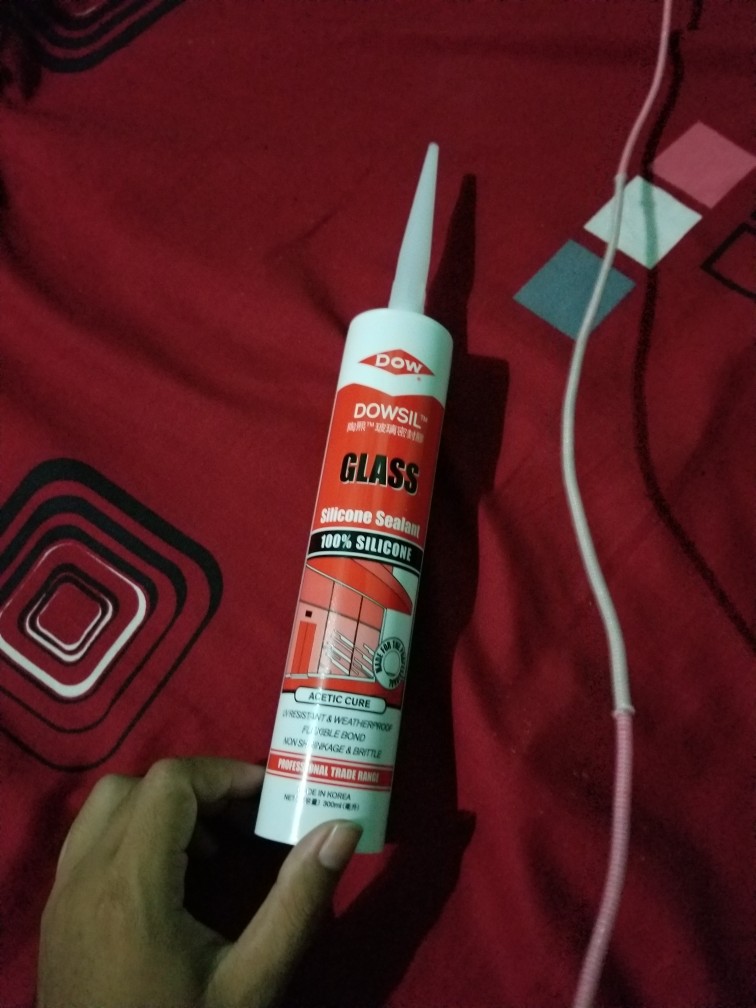 Lem Kaca Silicone Sealant Dowsil Glass / Dowsil Asam Acetic