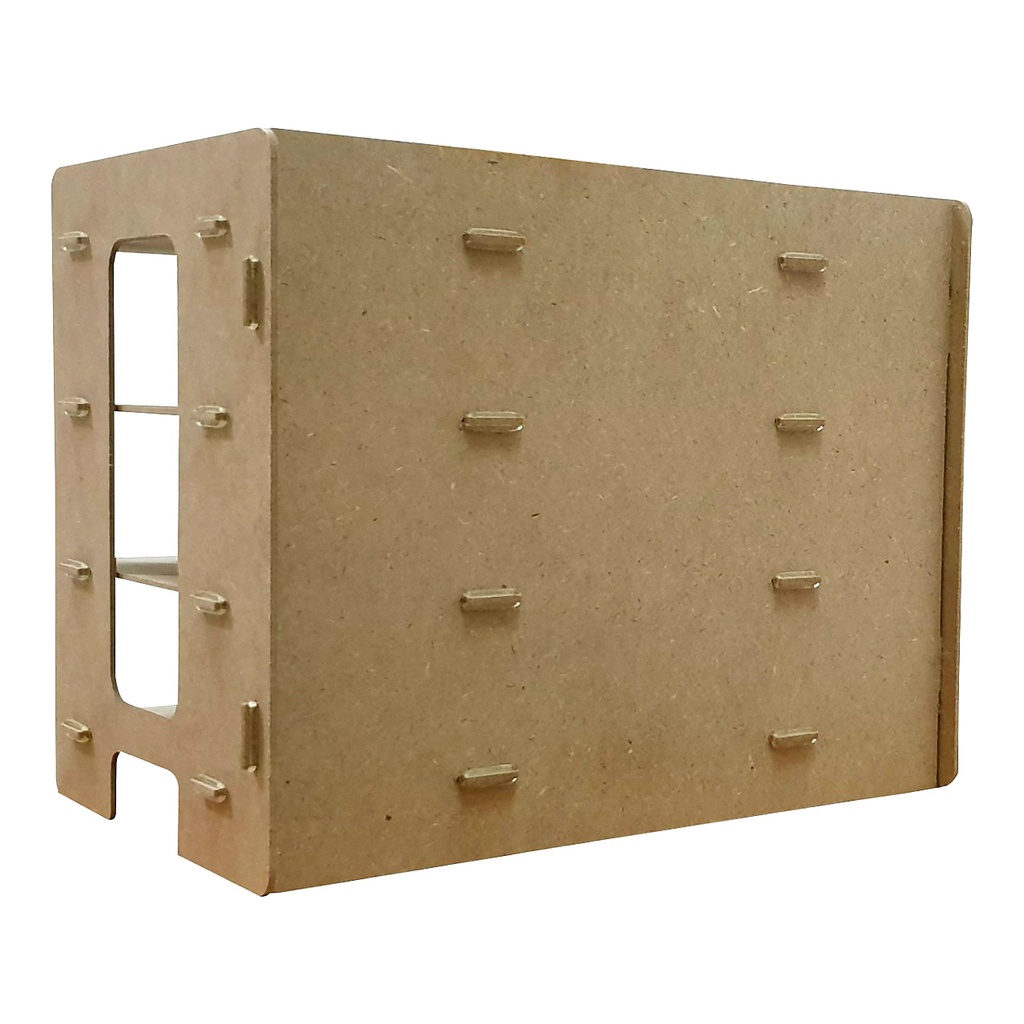Mega_1688 Box File MDF Rak Buku Kertas Dokumen 3 Susun Rak Buku MDF MG971