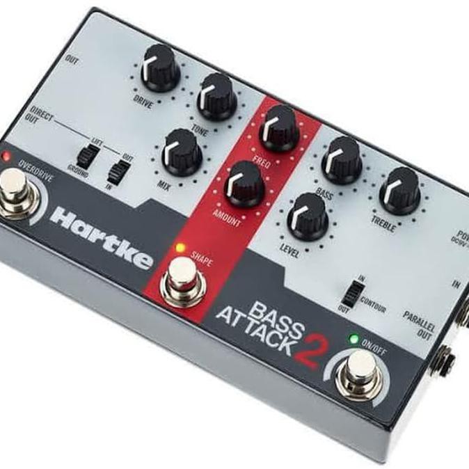 Hartke Bass Attack Pre Amp Bass Pedal
