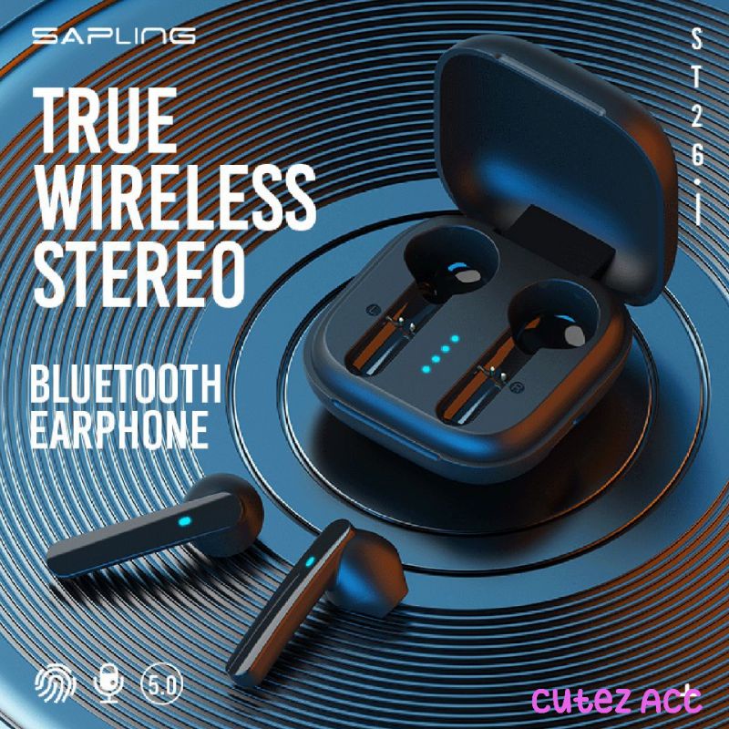 SAPLING ST26 TWS Bluetooth Waterproof Earbuds Gaming Headset With Dual