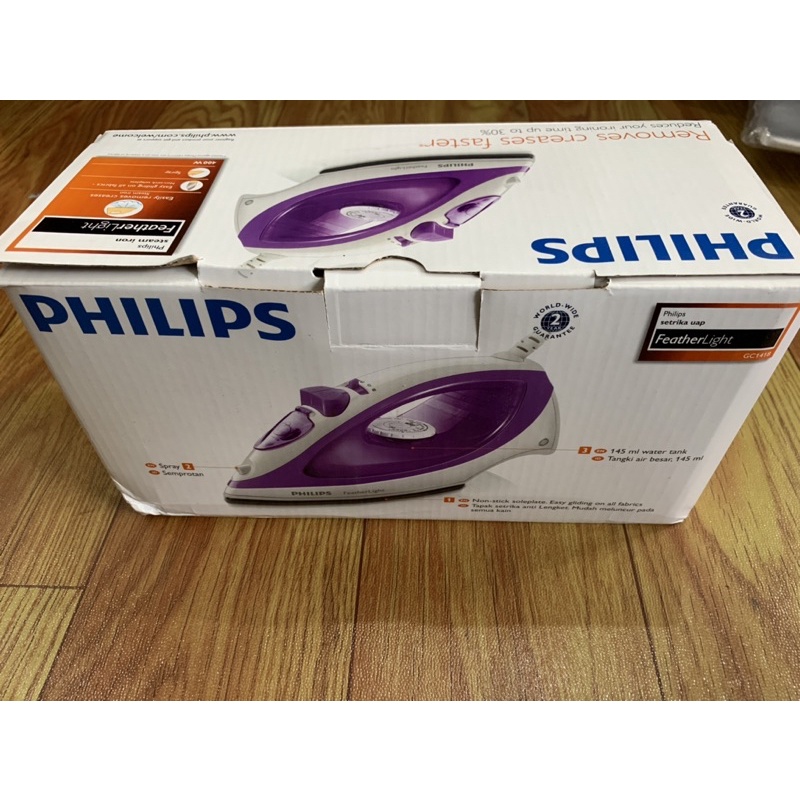 Setrika iron steam (philips)