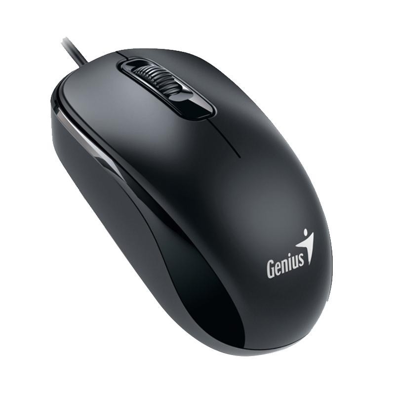 DX1 | MOUSE USB GENIUS DX-110 / DX-120 ORIGINAL RESMI (BLACK)