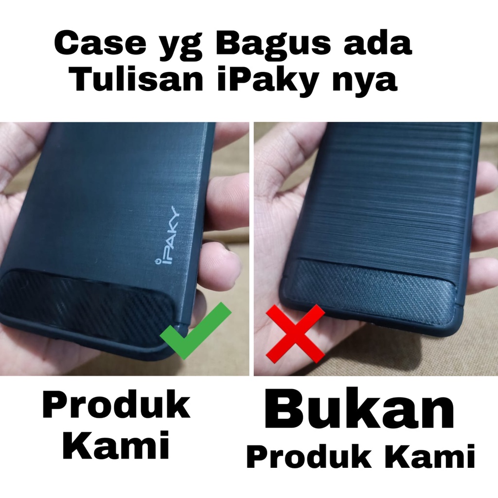 PROMO Soft Case Xiaomi 11T / 11T Pro Case Ipaky Carbon Carbon Premium Softcase Rugged Armor Protek Camera