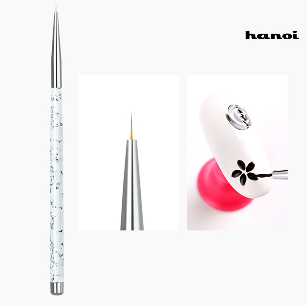 3pcs Pen Nail Art Multifungsi Bahan Plastik Untuk Salon