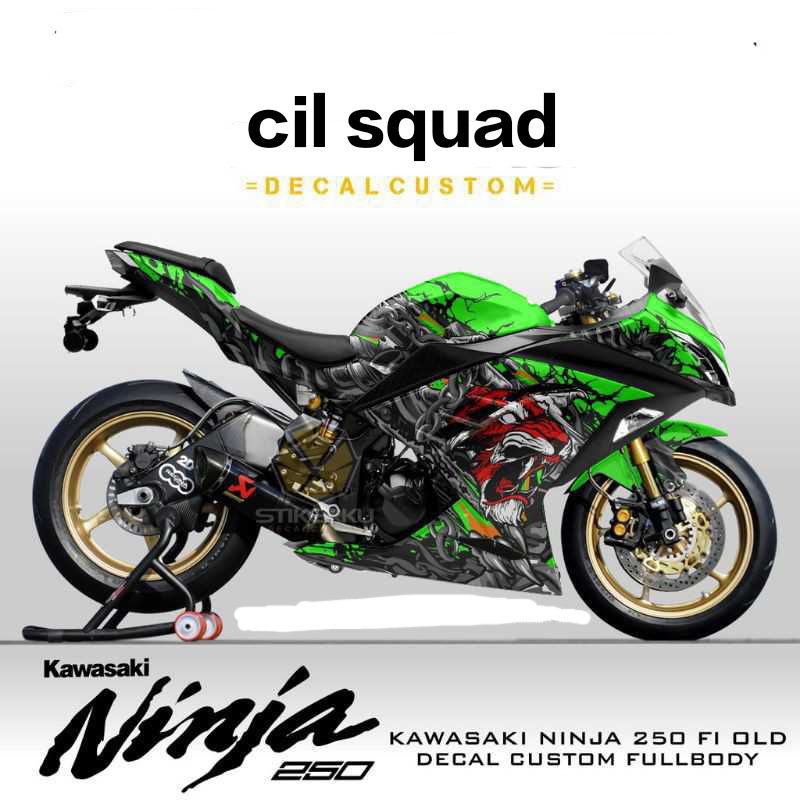 decal ninja 250fi /decal ninja250Rfi/decal ninja 250fi