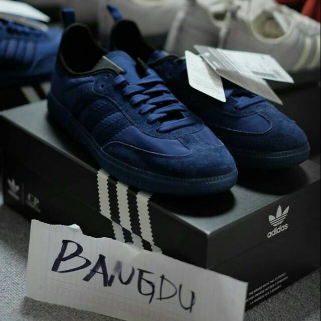 adidas cp company samba blue