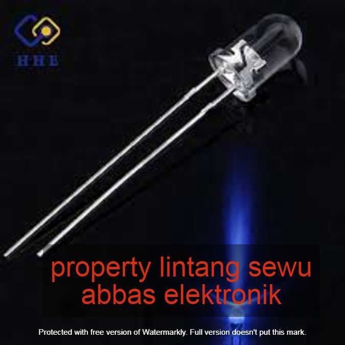 10 PCS LED BIRU 5MM