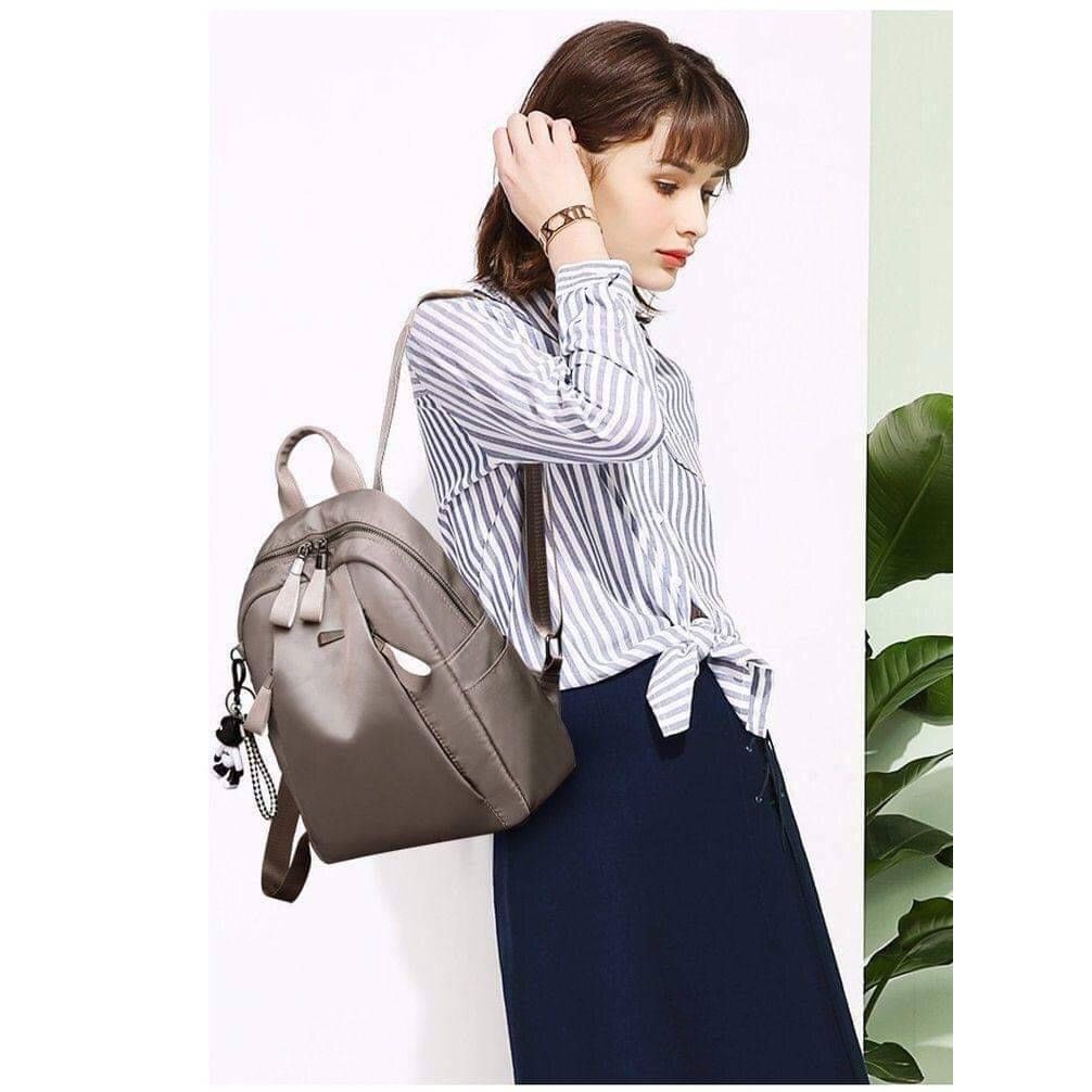 GT 1315 BQ 2380 RISCE TAS RANSEL NYLON IMPORT WANITA CEWEK PEREMPUAN JAKARTA BATAM EL 730