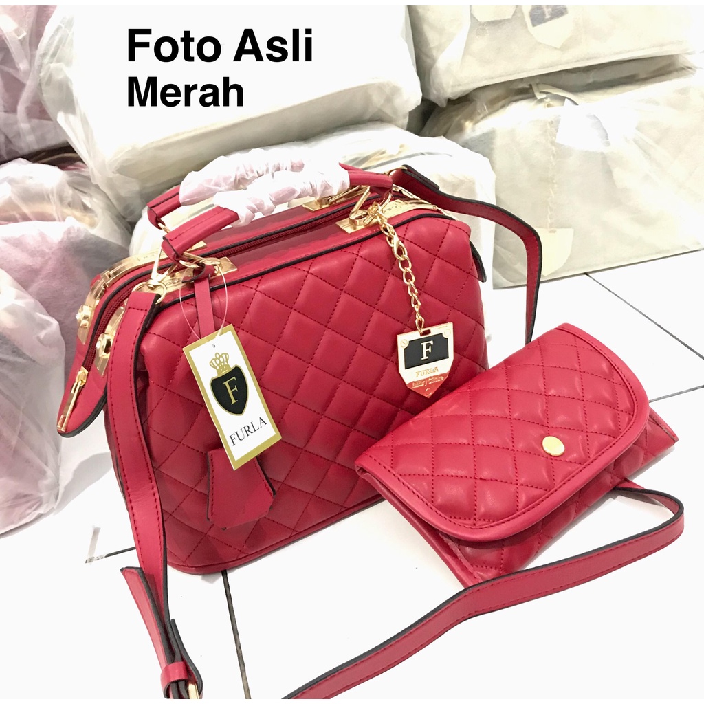 FRLA733 Tas Wanita Bag Doctor Ada Garansi Tas Batam Import Murah Premium