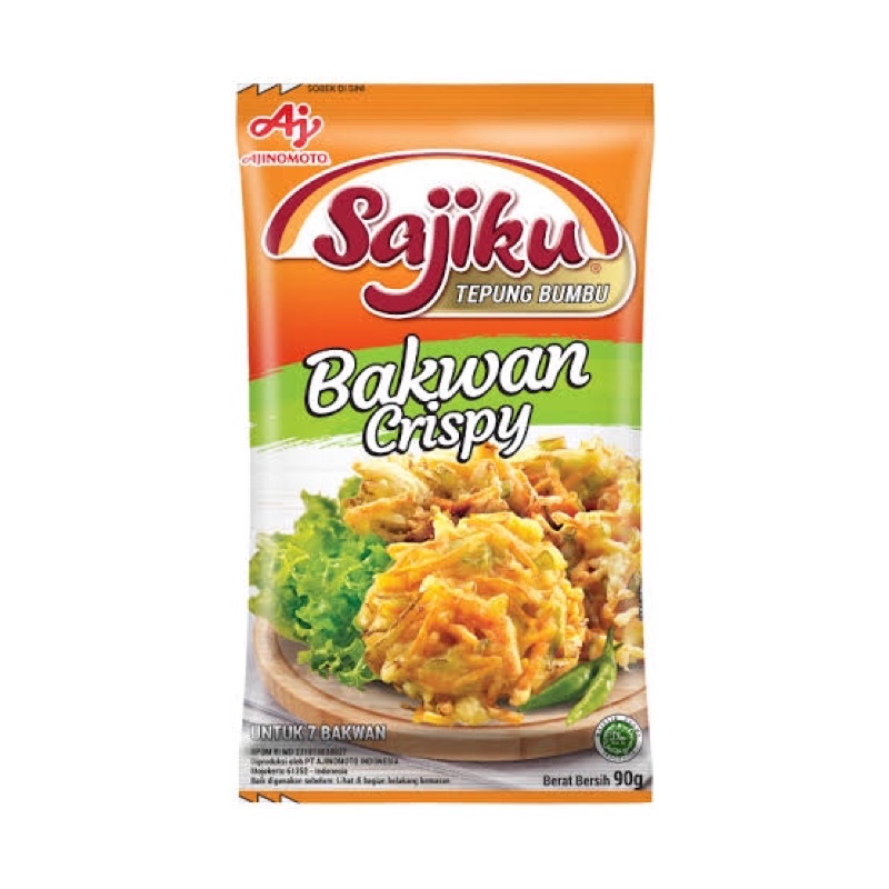 

SAJIKU TEPUNG BAKWAN CRISPY 225gr