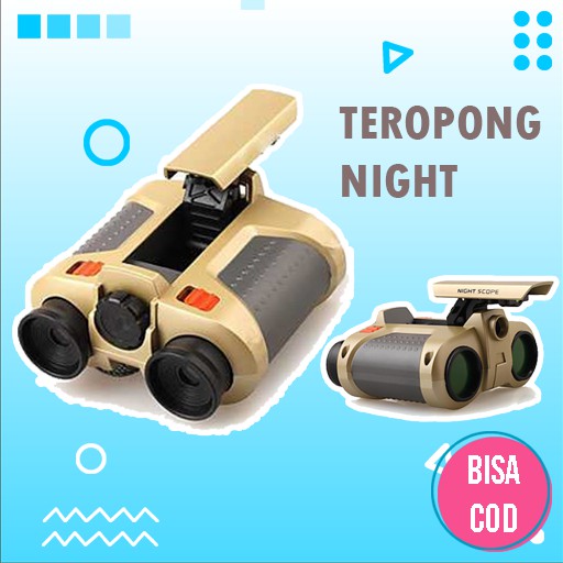 Teropong Jarak Jauh Malam Hari Bintang Night Vision Binocular Monocular Scope Zoom 4 x 30mm