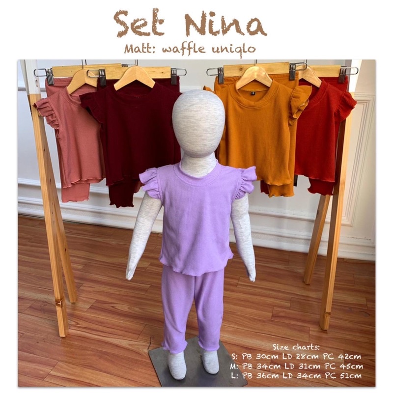 SET NINA PINEAPPLE 1-4TH