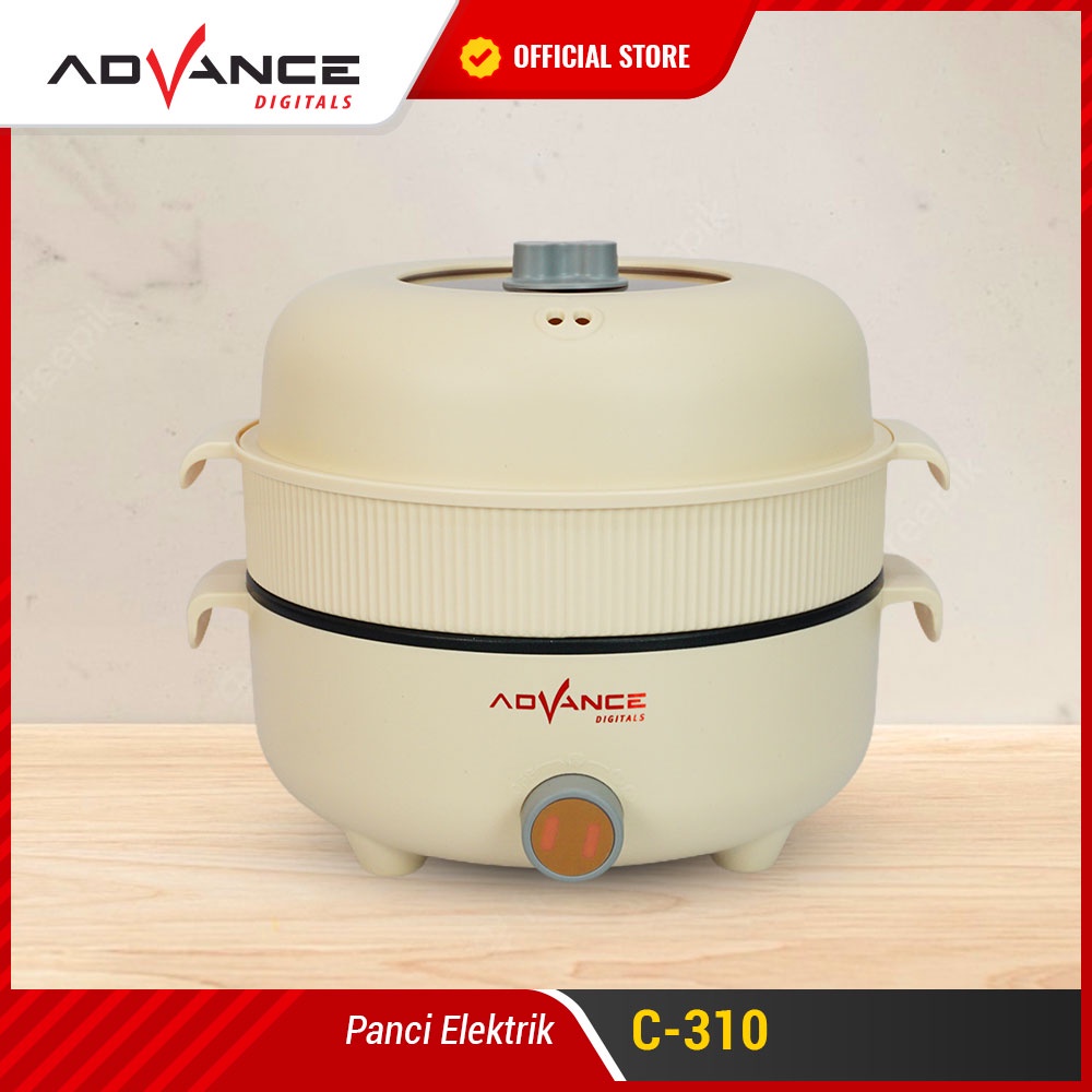 Advance C-360 Panci Listrik Elektrik Multifungsi Warmer Steamer Cooker 26 Cm | Advance C 360 Panci Listrik Serbaguna Advance C360 | FMS