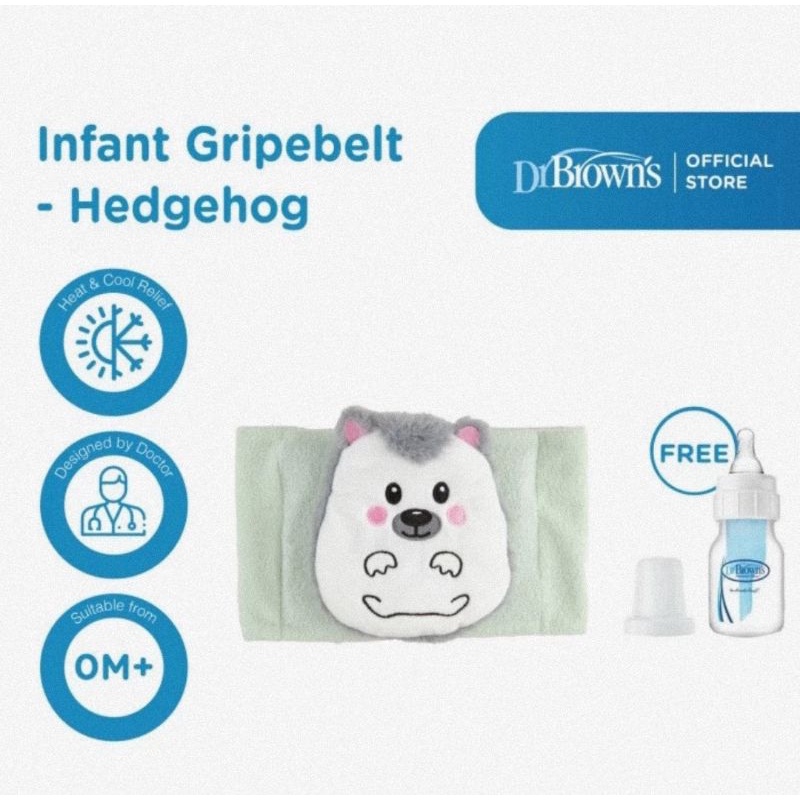 Dr.Brown's Infant Gripebelt Hedgehog - Bedong Bayi