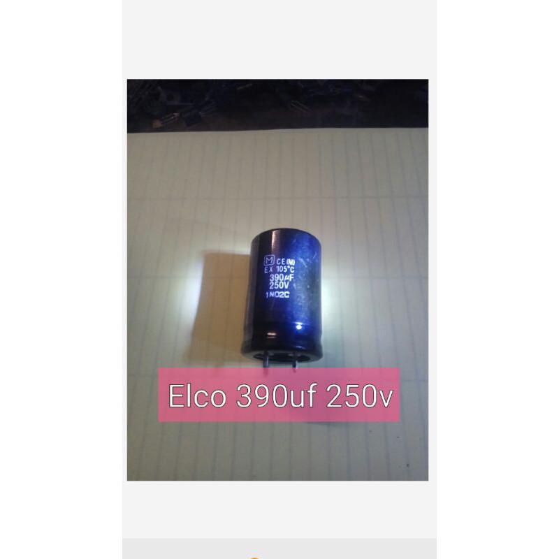 Elco390uf250v.elco 390uf 250v.