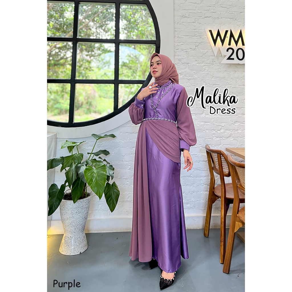 GAMIS PESTA MALIKA BUSANA MUSLIMAH NIKAHAN