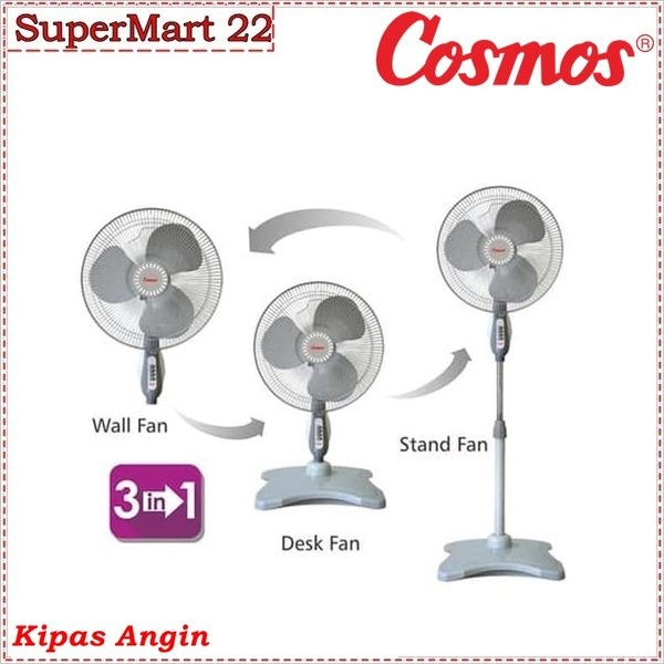 COSMOS Kipas Angin Stand Fan 16&quot; 16 SO55 - Garansi 1 Tahun