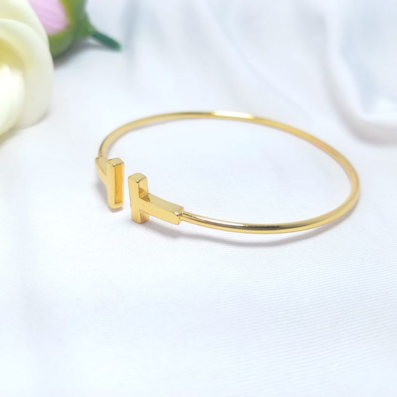 gelang bangle simple polos gelang bangle gelang kaku gelang xuping gelang imitasi gelang anti karat 