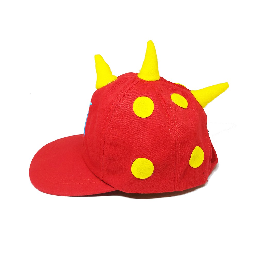 Topi boboiboy anak laki laki tanduk halilintar 2 tahun topi boboboy 3 tahun