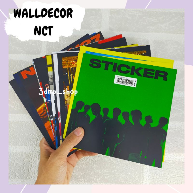 [24 lembar] Walldecor wall decor poster Hiasan Dinding NCT