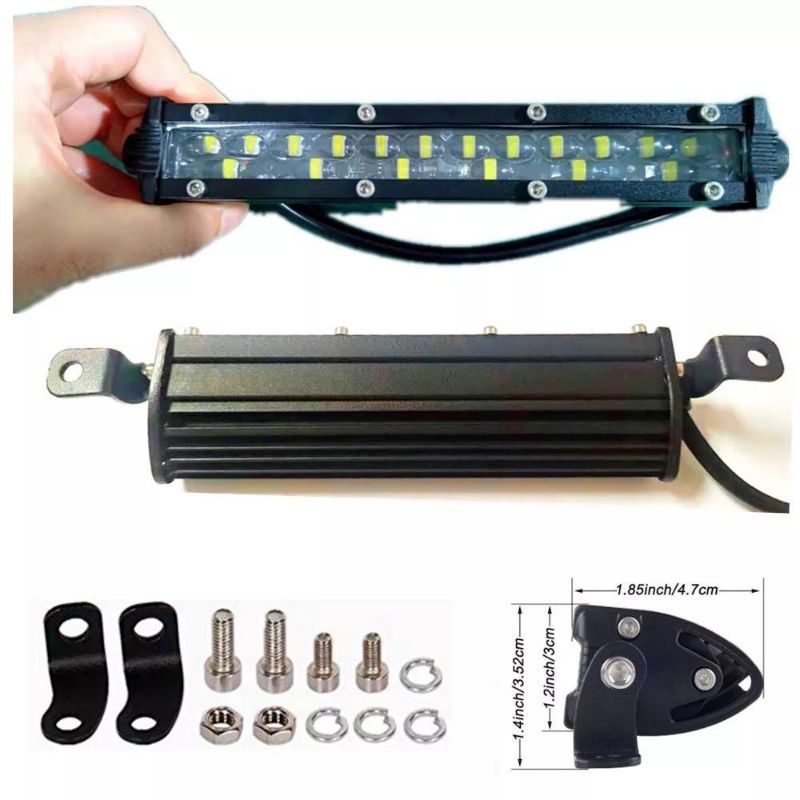 lampu sorot tembak 12 - 24 volt 18 led 7D