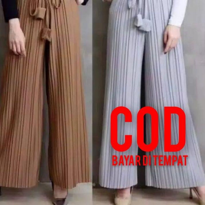 Terbaru Kulot Plisket Premium Bejo Grosir Celana Kulot Plisket Premium Impor