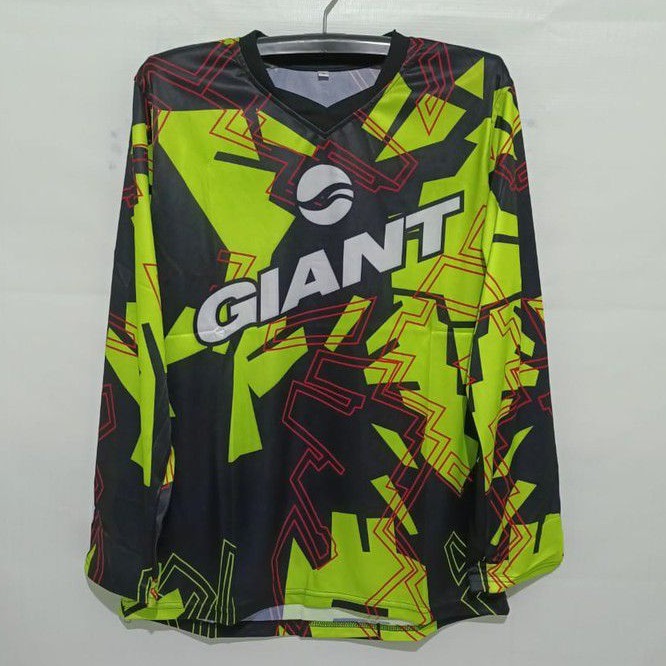 Jersey Kaos Sepeda Gowes Cross Lengan Panjang